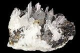 Sphalerite, Pyrite and Quartz Association - Peru #87748-1